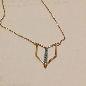 Stella and Dot turquoise layering necklace